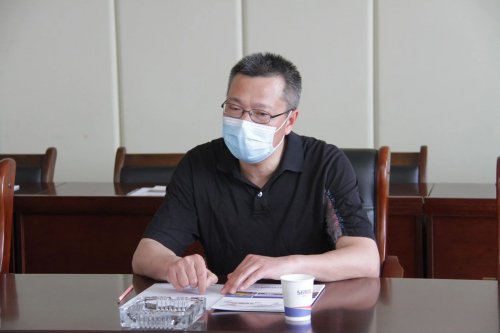 “千名干部进千企”-襄阳市委巡察办主任刘明莅临江南在线手机版（大中国区）重工